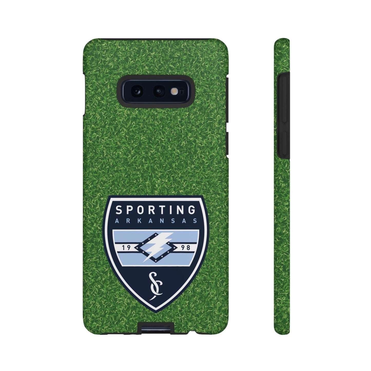 Tough Case (Samsung)  (Soccer Pitch Pattern)