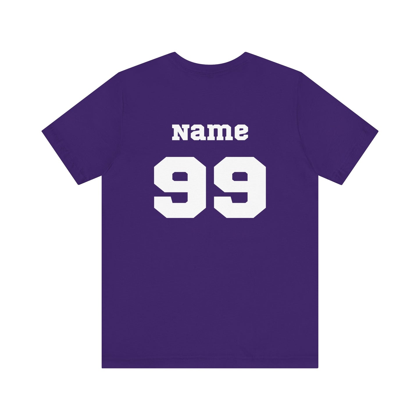 CUSTOM: Bella+Canvas T-Shirt (SS) Soccer Mom (Friends) [Player Name | Number]