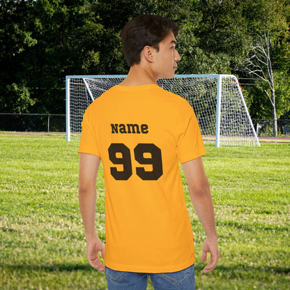 CUSTOM: Bella+Canvas T-Shirt (SS) Soccer Sideline Social Club [Player Name | Number]