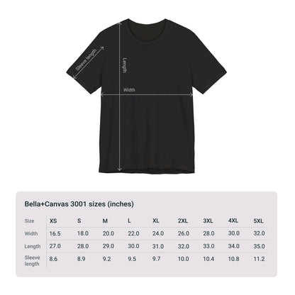 CUSTOM: Bella+Canvas T-Shirt (SS) Soccer Sideline Social Club [Player Name | Number]