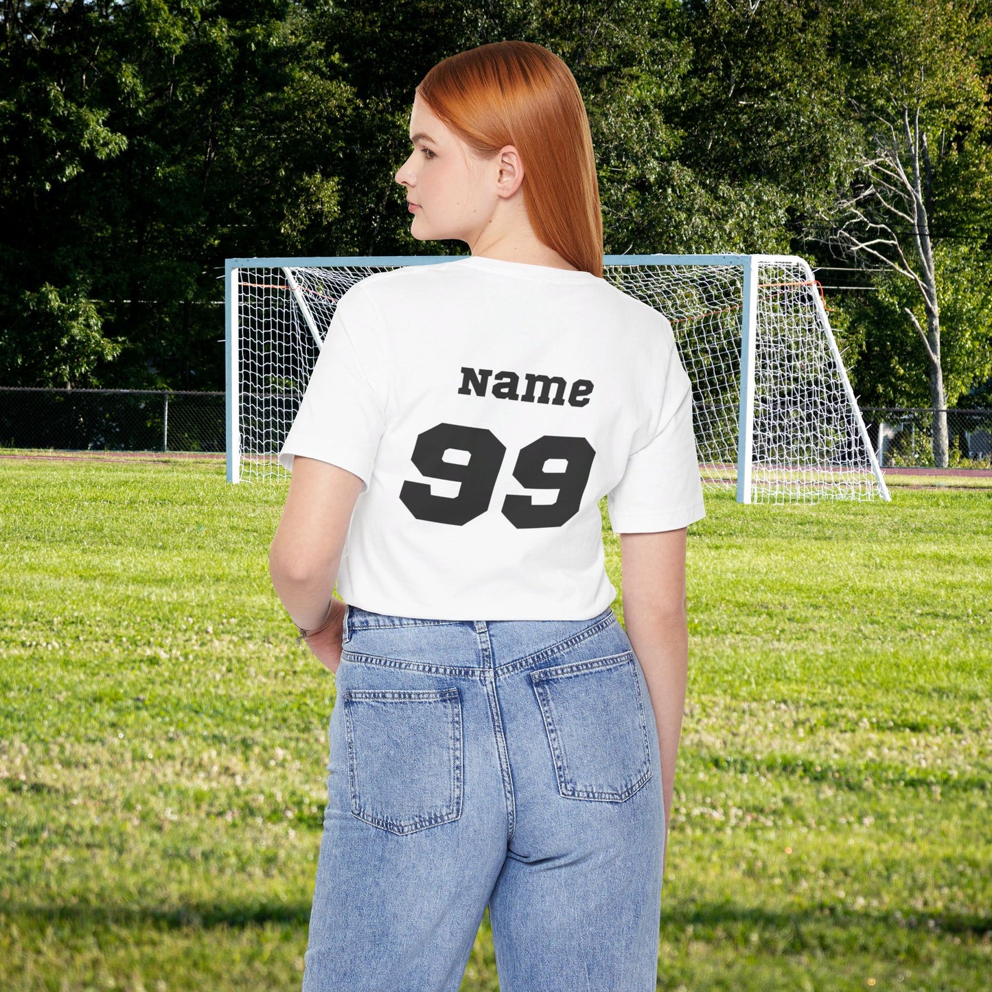 CUSTOM: Bella+Canvas T-Shirt (SS) Soccer Sideline Social Club [Player Name | Number]