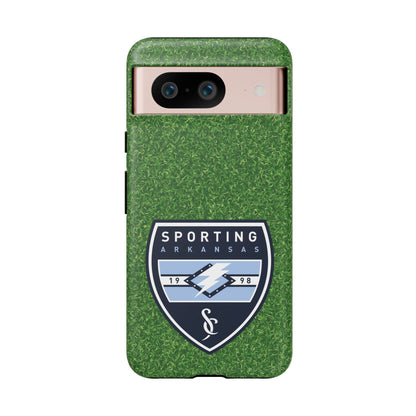 Tough Case (Pixel)  (Soccer Pitch Pattern)