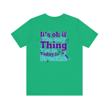 Bella+Canvas T-Shirt (SS) Stay; Teal|Purple