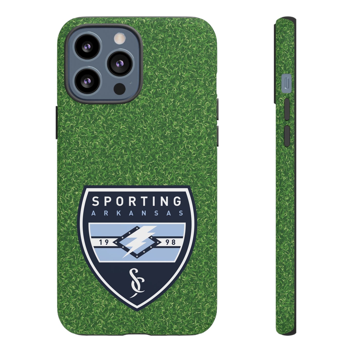 Tough Case (iPhone)  (Soccer Pitch Pattern)