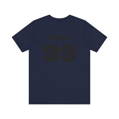 CUSTOM: Bella+Canvas T-Shirt (SS) Soccer Mom (Friends) [Player Name | Number]