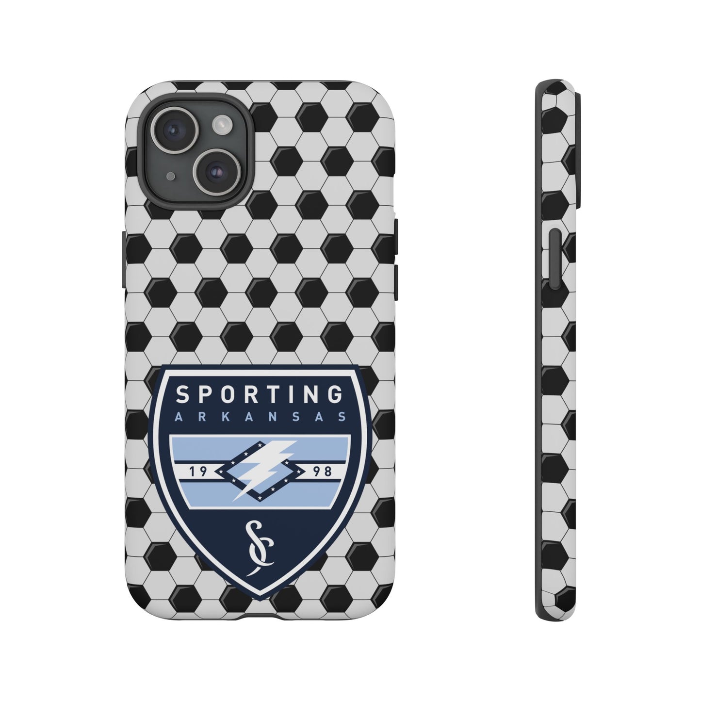 Tough Case (iPhone)  (Soccer Ball Pattern)