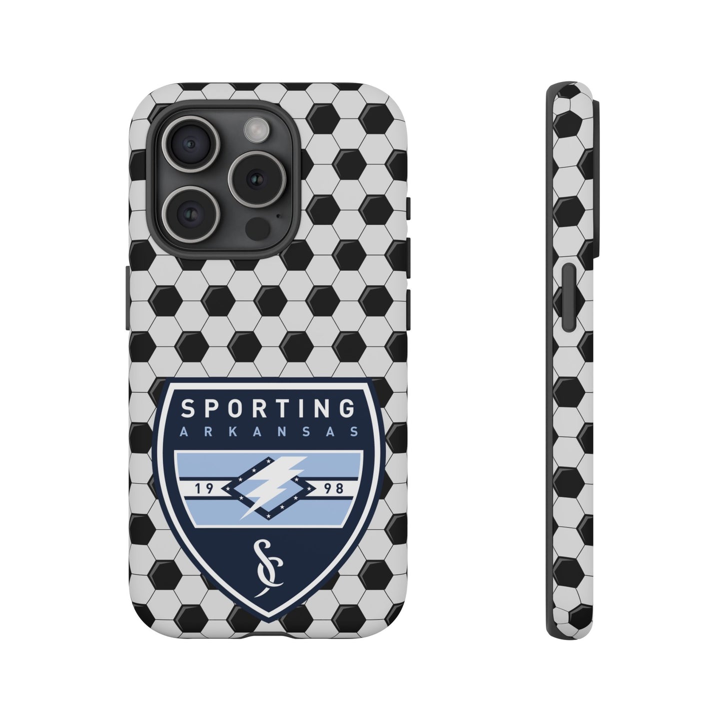 Tough Case (iPhone)  (Soccer Ball Pattern)