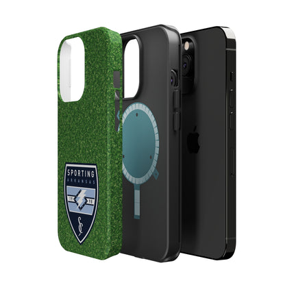 MagSafe Tough Case (iPhone)  (Soccer Pitch Pattern)