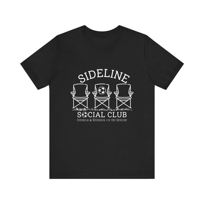 CUSTOM: Bella+Canvas T-Shirt (SS) Soccer Sideline Social Club [Player Name | Number]