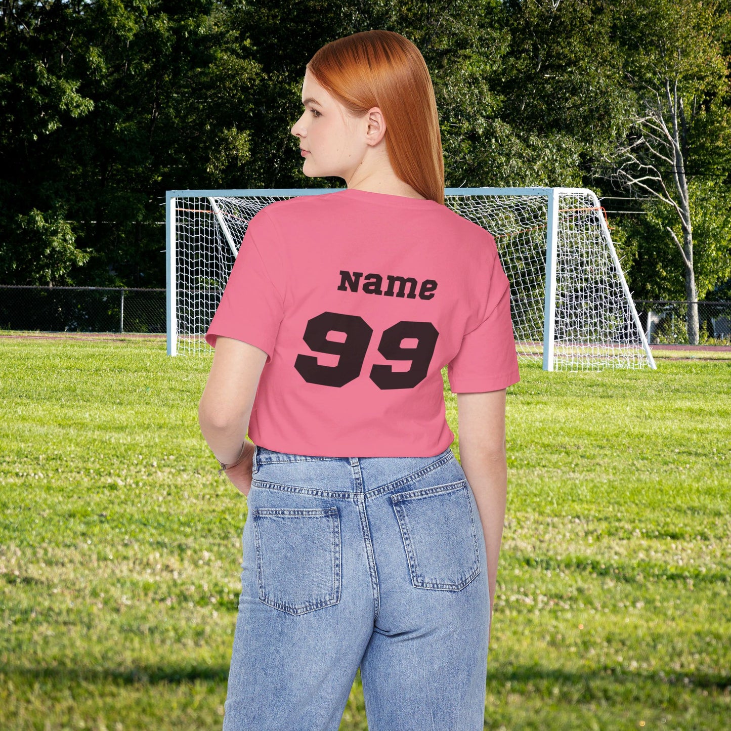 CUSTOM: Bella+Canvas T-Shirt (SS) Soccer Sideline Social Club [Player Name | Number]