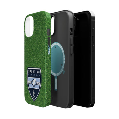 MagSafe Tough Case (iPhone)  (Soccer Pitch Pattern)