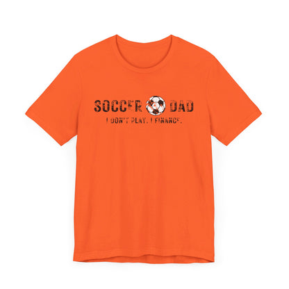 Bella+Canvas T-Shirt (SS) Soccer Dad | Finance