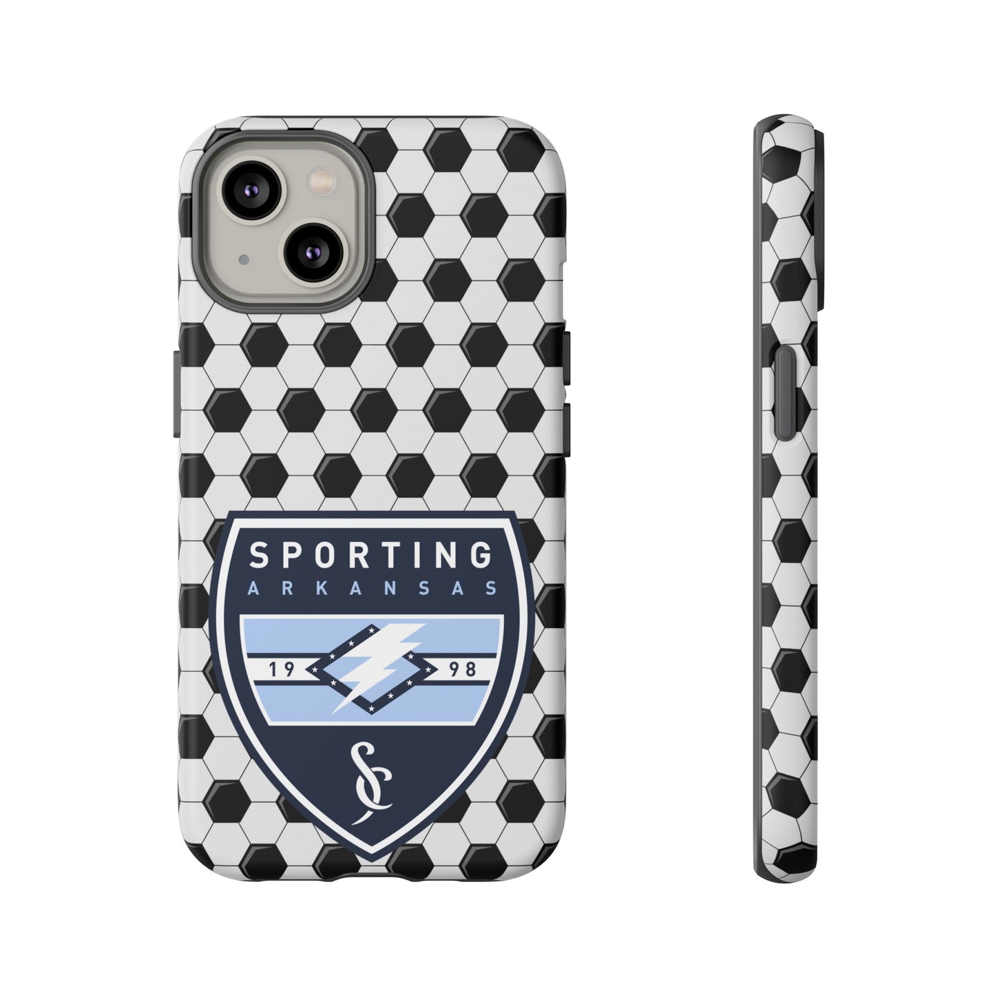 Tough Case (iPhone)  (Soccer Ball Pattern)