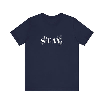 Bella+Canvas T-Shirt (SS) Stay; Black|White A