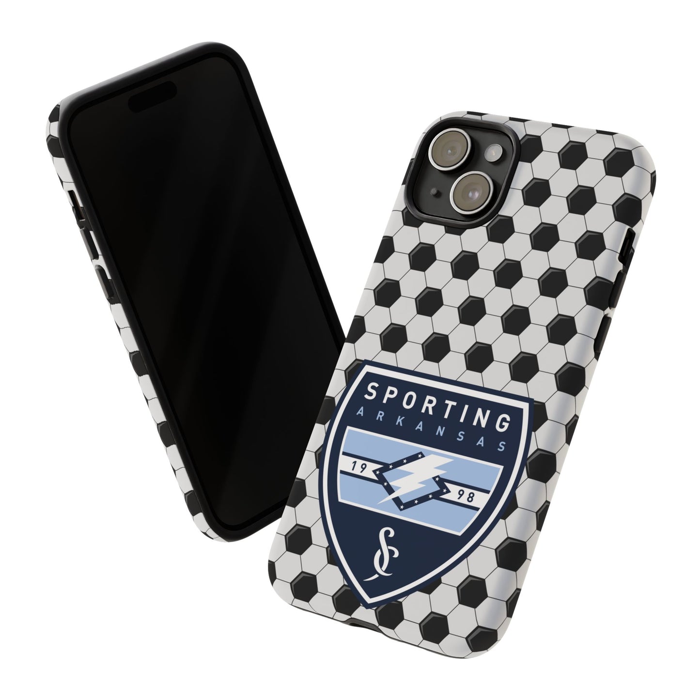 Tough Case (iPhone)  (Soccer Ball Pattern)