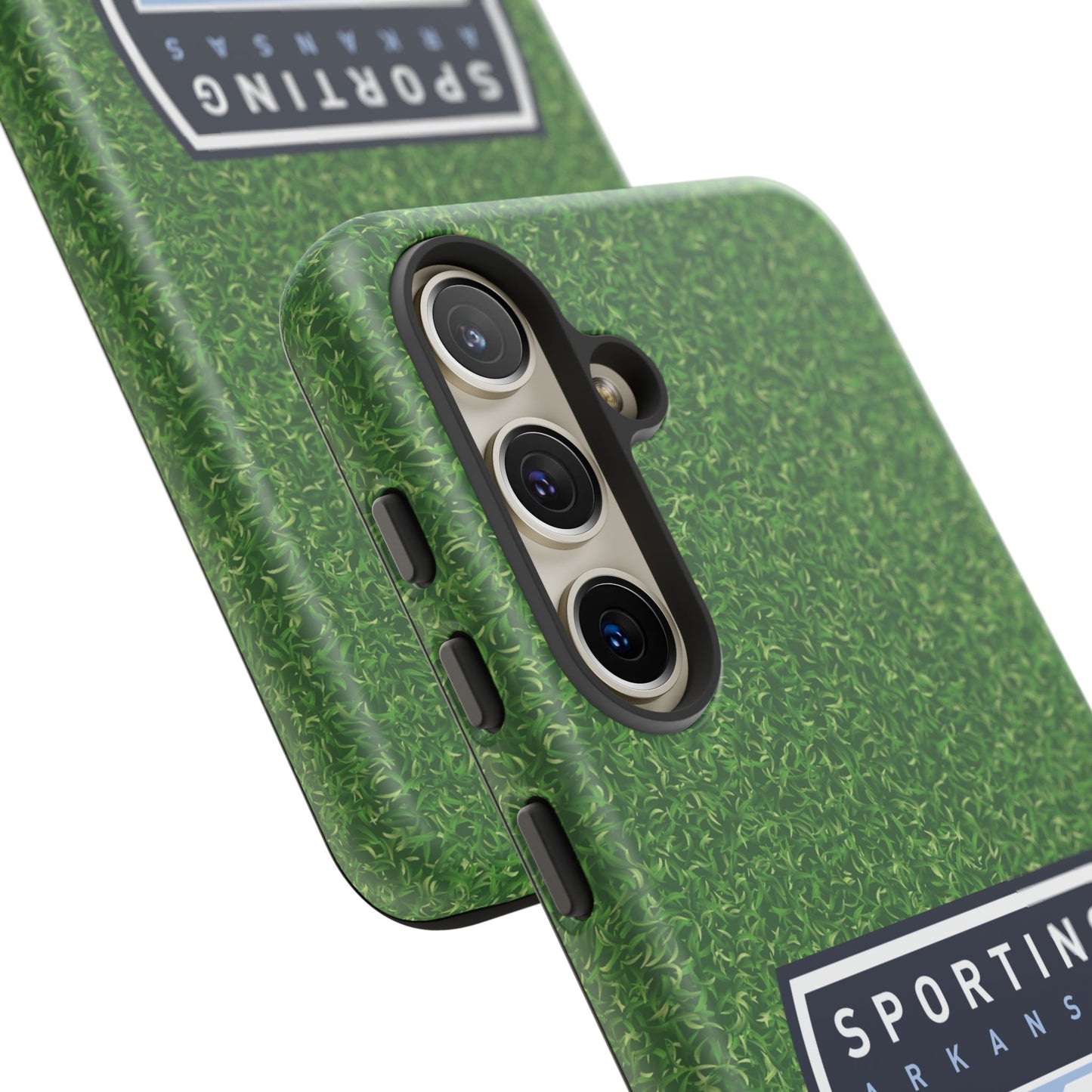 Tough Case (Samsung)  (Soccer Pitch Pattern)