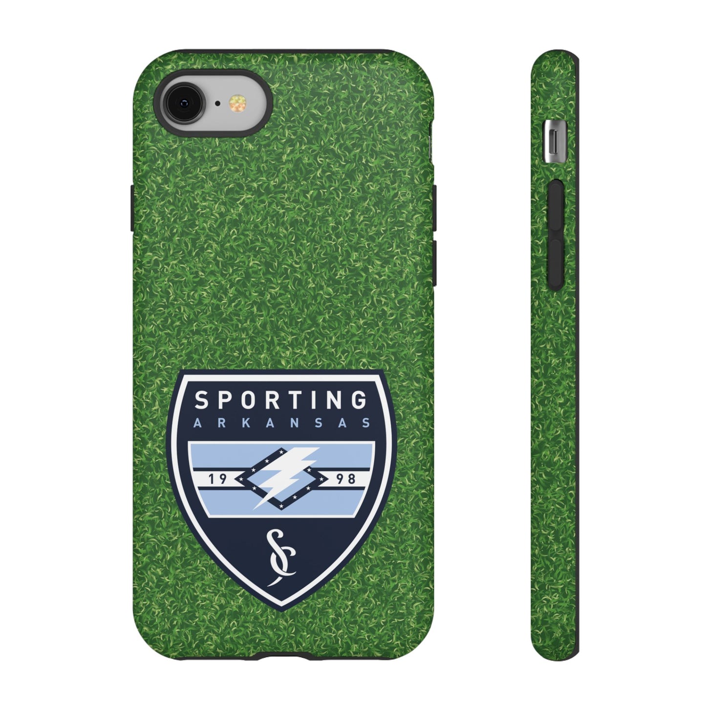 Tough Case (iPhone)  (Soccer Pitch Pattern)