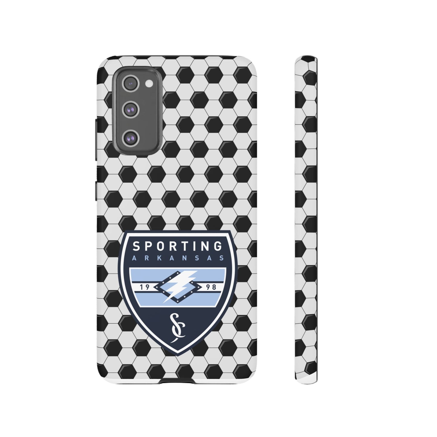 Tough Case (Samsung)  (Soccer Ball Pattern)