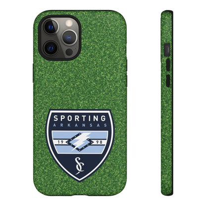 Tough Case (iPhone)  (Soccer Pitch Pattern)