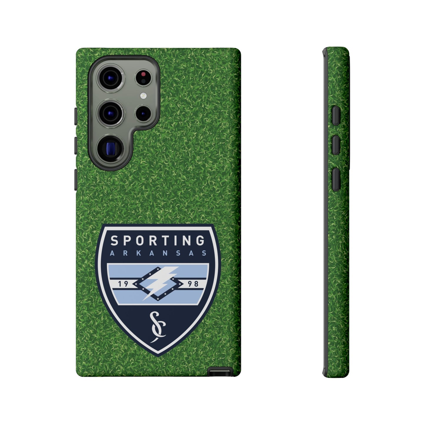 Tough Case (Samsung)  (Soccer Pitch Pattern)