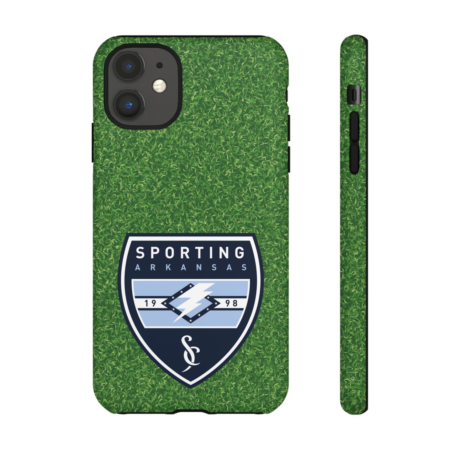 Tough Case (iPhone)  (Soccer Pitch Pattern)