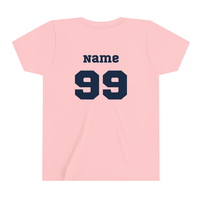 CUSTOM: Bella+Canvas Youth T-Shirt (SS)  [Player Name | Number]