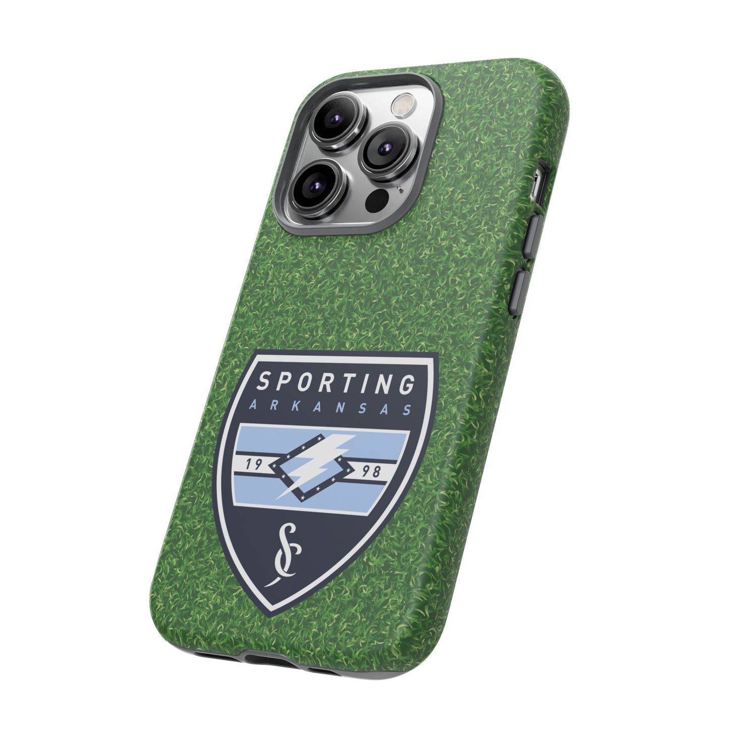 Tough Case (iPhone)  (Soccer Pitch Pattern)