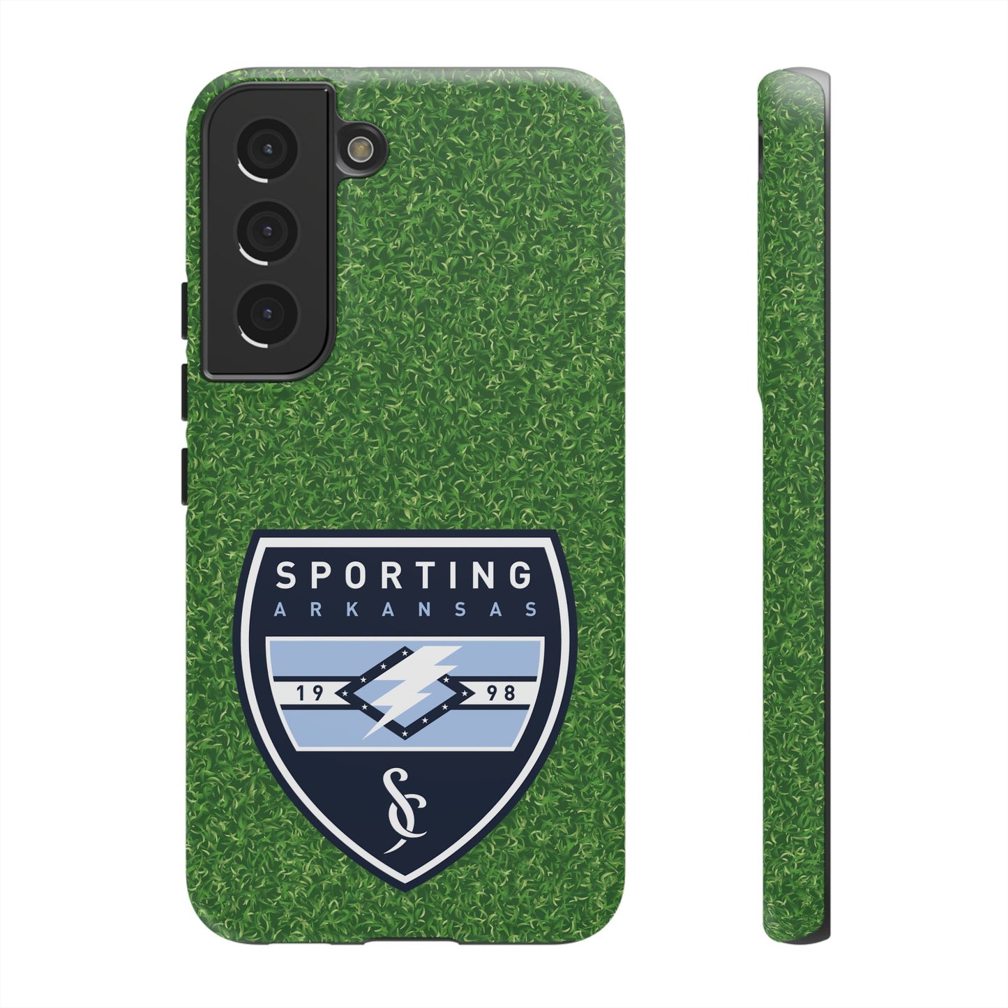 Tough Case (Samsung)  (Soccer Pitch Pattern)