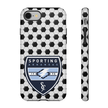 Tough Case (iPhone)  (Soccer Ball Pattern)