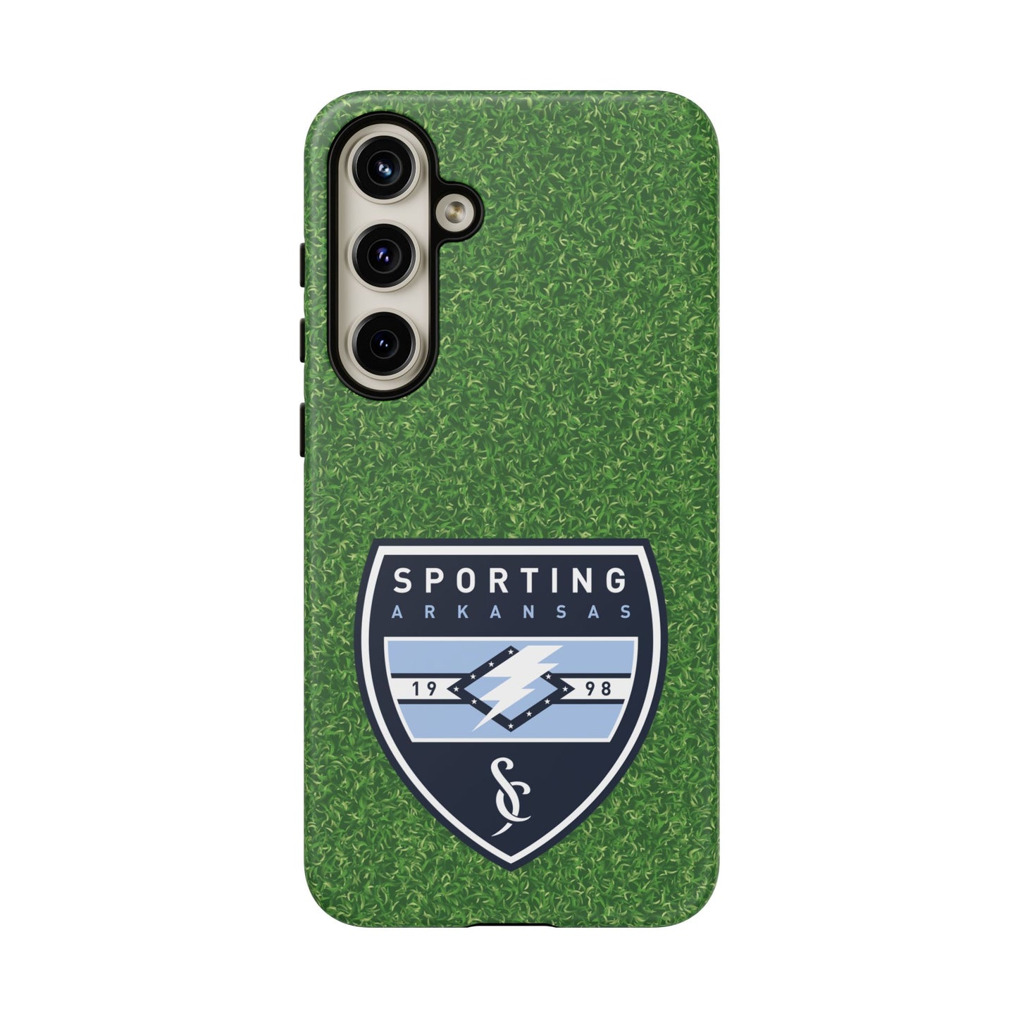 Tough Case (Samsung)  (Soccer Pitch Pattern)