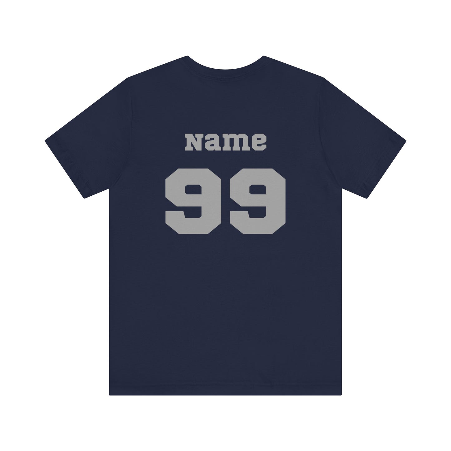 CUSTOM: Bella+Canvas T-Shirt (SS)  [Player Name | Number] [#SAR10.00020]