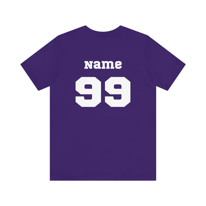 CUSTOM: Bella+Canvas T-Shirt (SS) Soccer Mom | Finance [Player Name | Number]