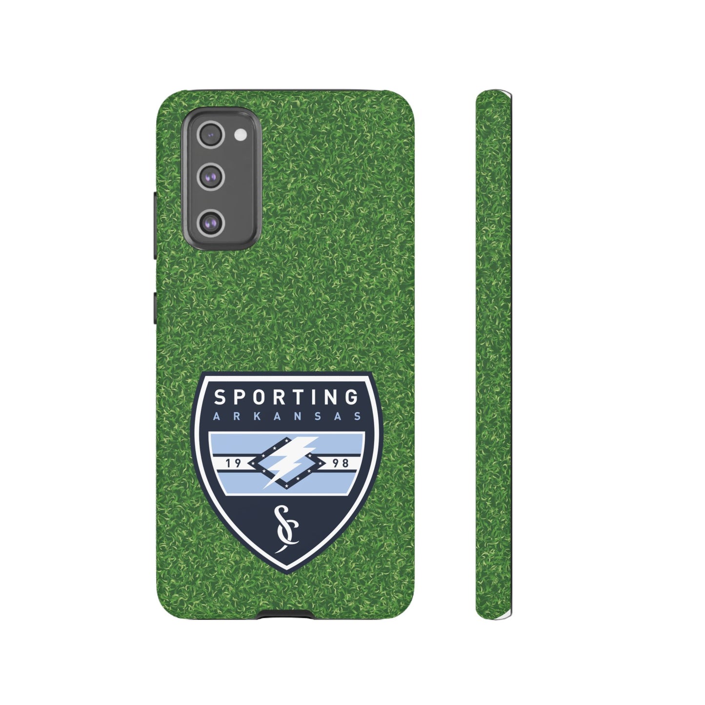 Tough Case (Samsung)  (Soccer Pitch Pattern)