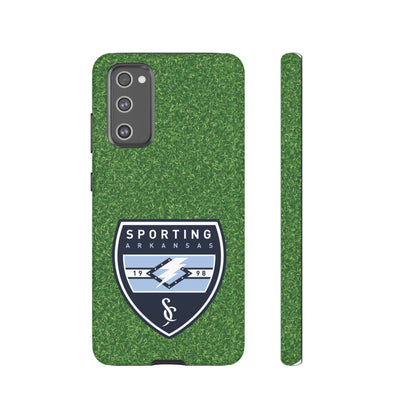 Tough Case (Samsung)  (Soccer Pitch Pattern)