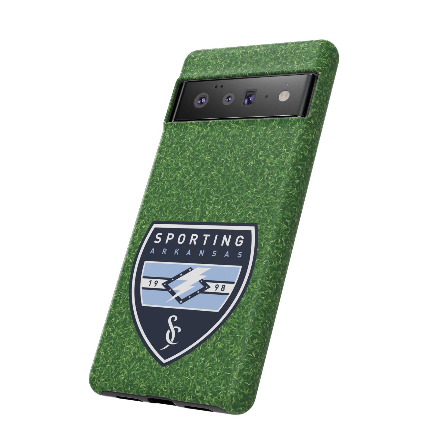 Tough Case (Pixel)  (Soccer Pitch Pattern)