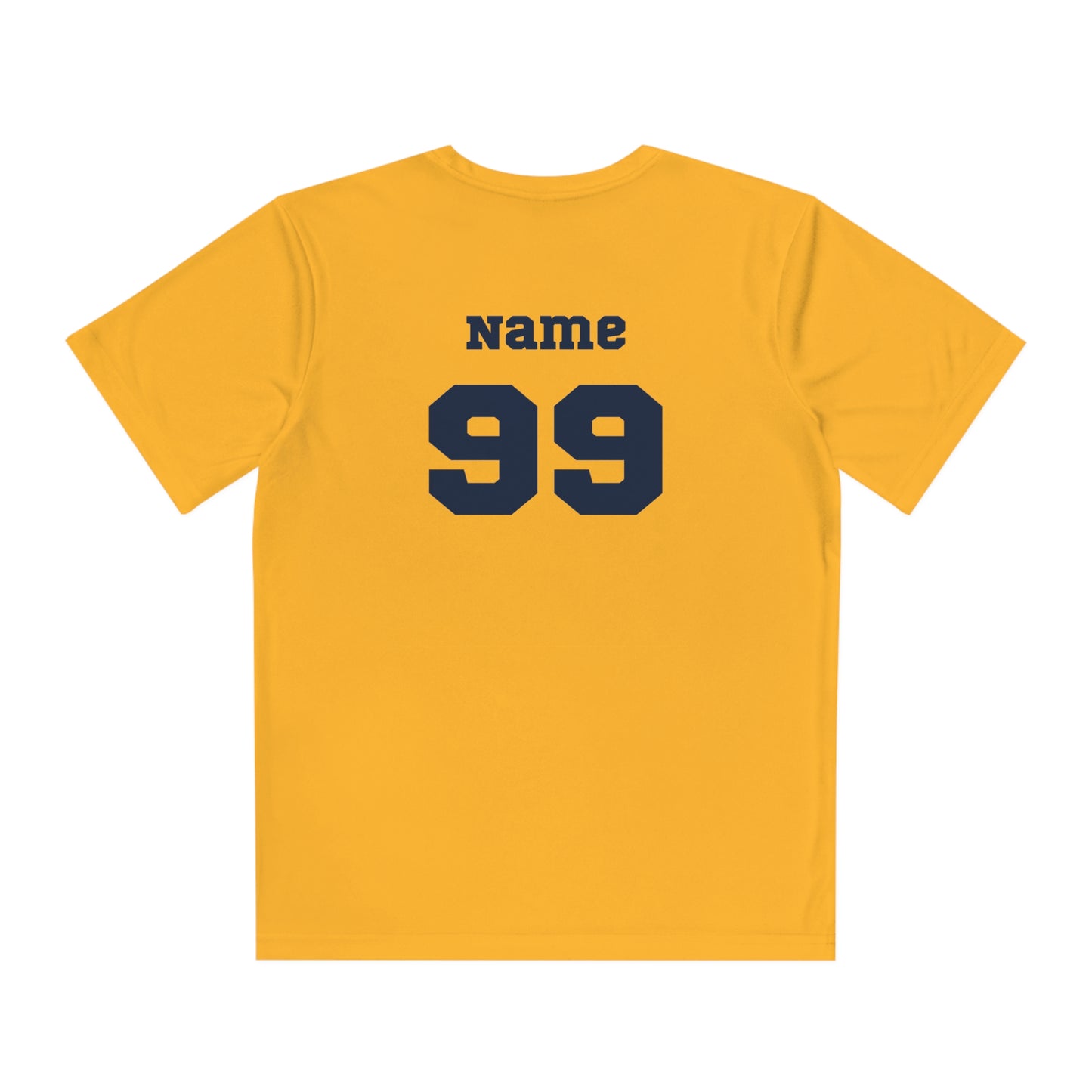 CUSTOM: Sport-Tek Youth T-Shirt (SS) Moisture Wicking  [Player Name | Number]