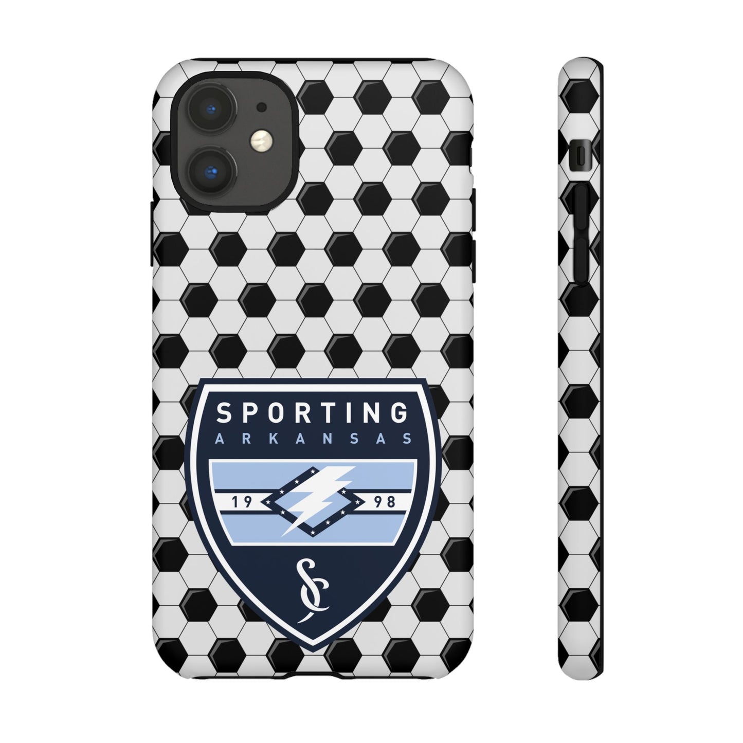 Tough Case (iPhone)  (Soccer Ball Pattern)