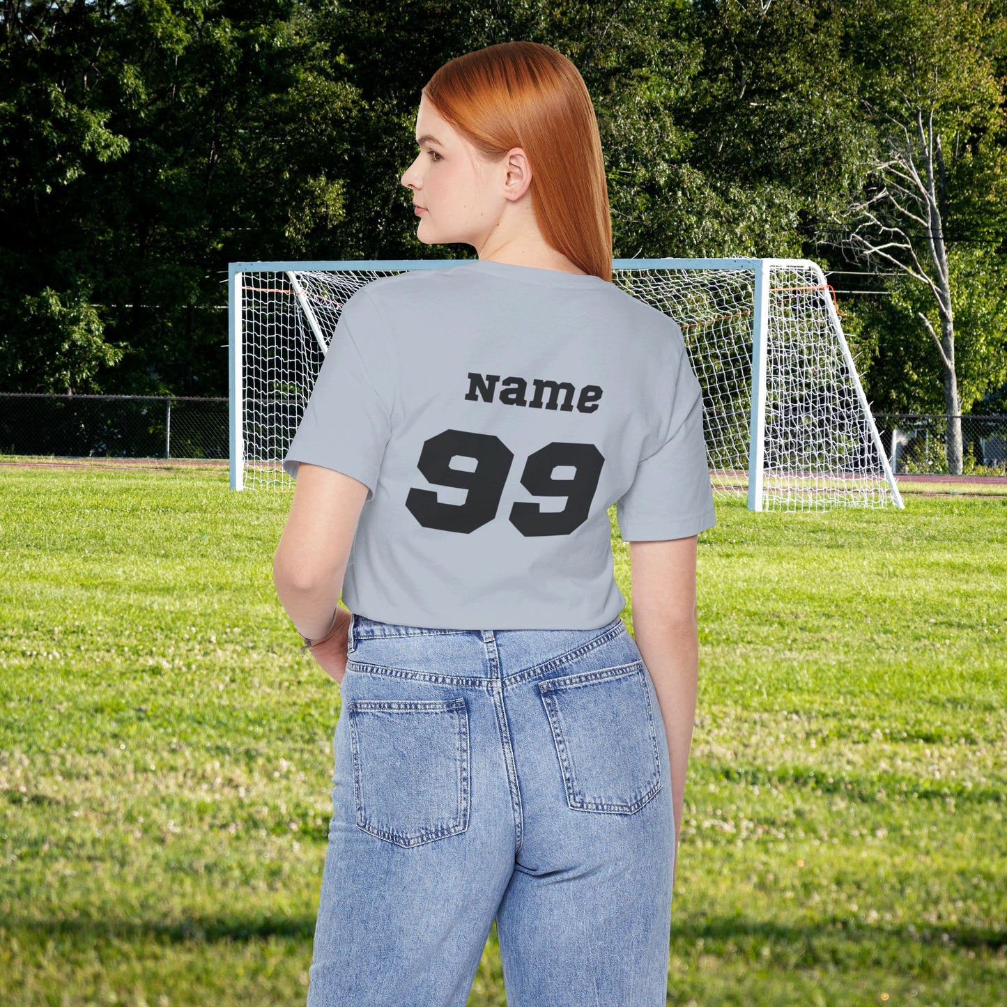 CUSTOM: Bella+Canvas T-Shirt (SS) Soccer Sideline Social Club [Player Name | Number]