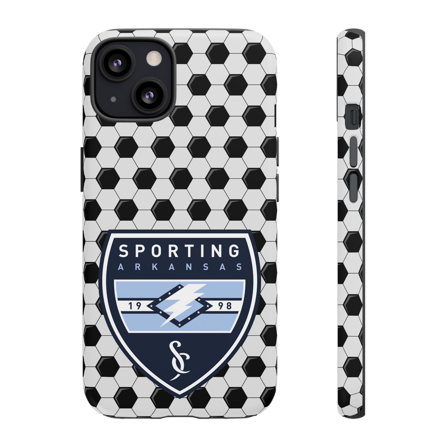 Tough Case (iPhone)  (Soccer Ball Pattern)