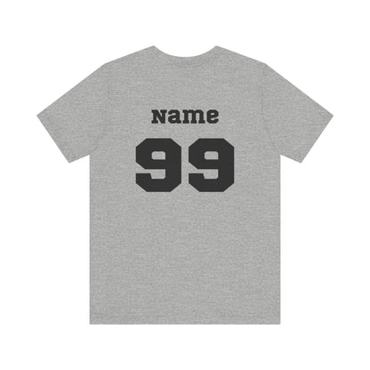 CUSTOM: Bella+Canvas T-Shirt (SS) Soccer Mom | Finance [Player Name | Number]