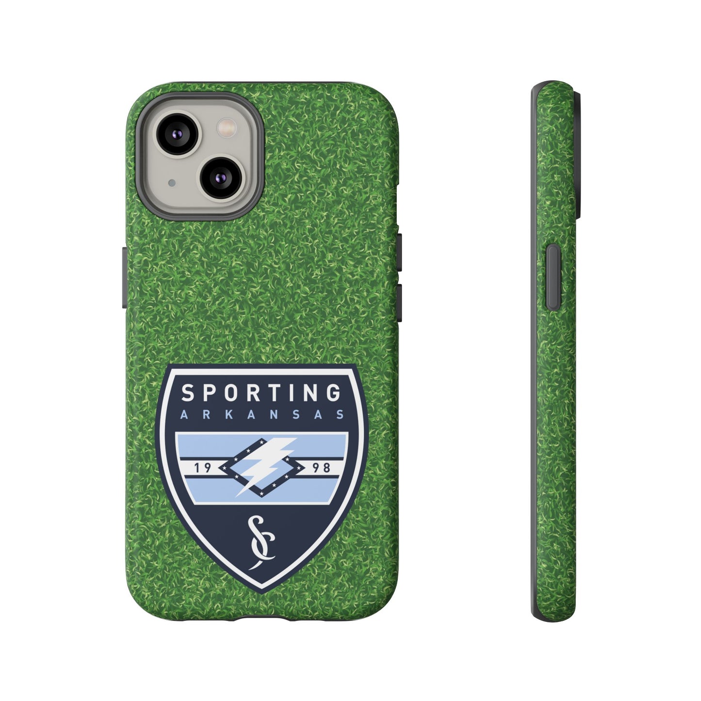 Tough Case (iPhone)  (Soccer Pitch Pattern)