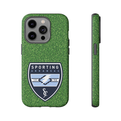 Tough Case (iPhone)  (Soccer Pitch Pattern)