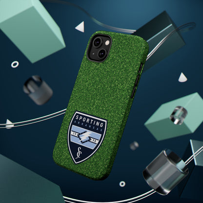 MagSafe Tough Case (iPhone)  (Soccer Pitch Pattern)