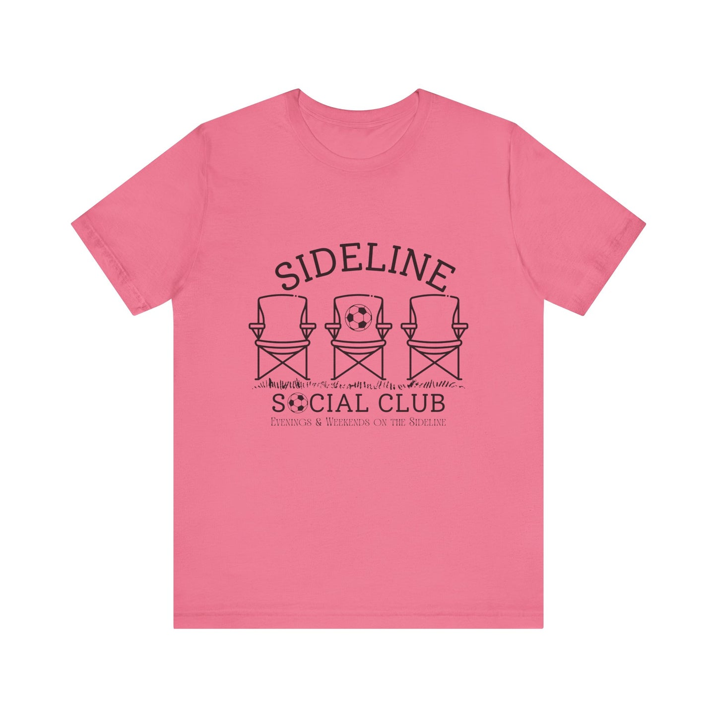 CUSTOM: Bella+Canvas T-Shirt (SS) Soccer Sideline Social Club [Player Name | Number]