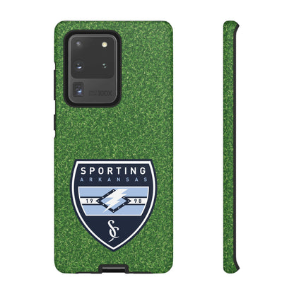 Tough Case (Samsung)  (Soccer Pitch Pattern)