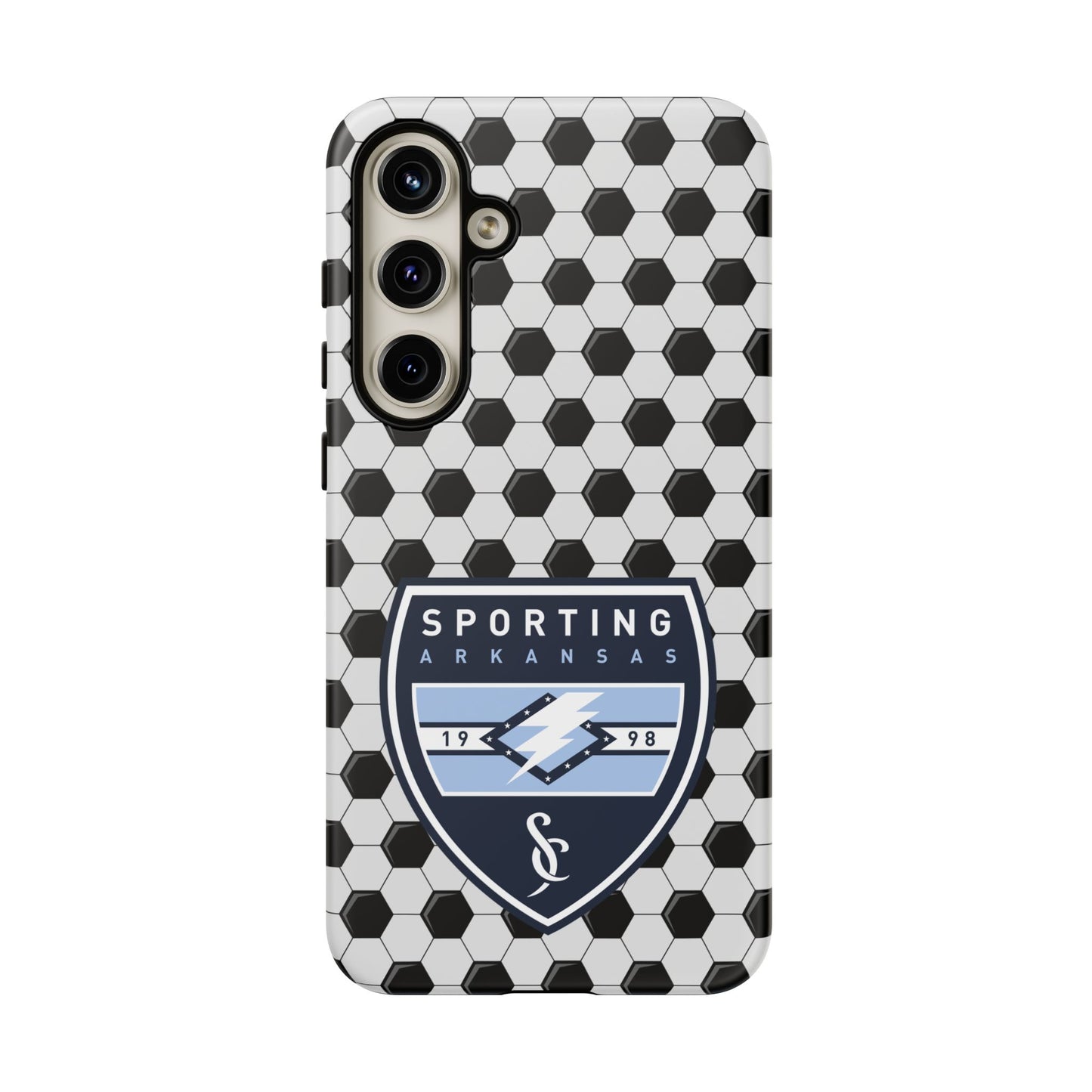 Tough Case (Samsung)  (Soccer Ball Pattern)