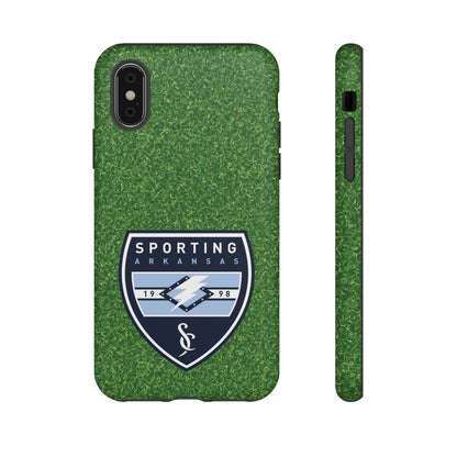 Tough Case (iPhone)  (Soccer Pitch Pattern)