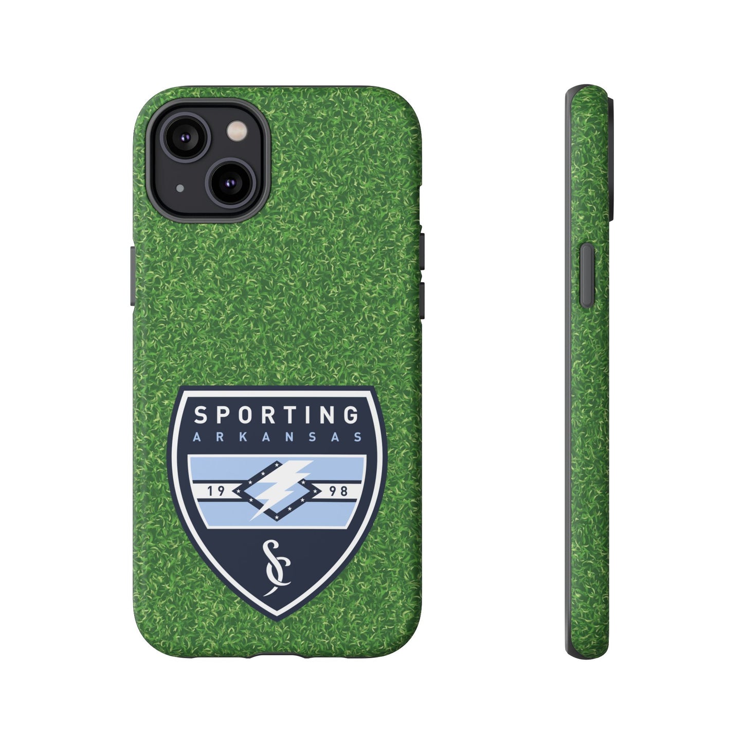 Tough Case (iPhone)  (Soccer Pitch Pattern)