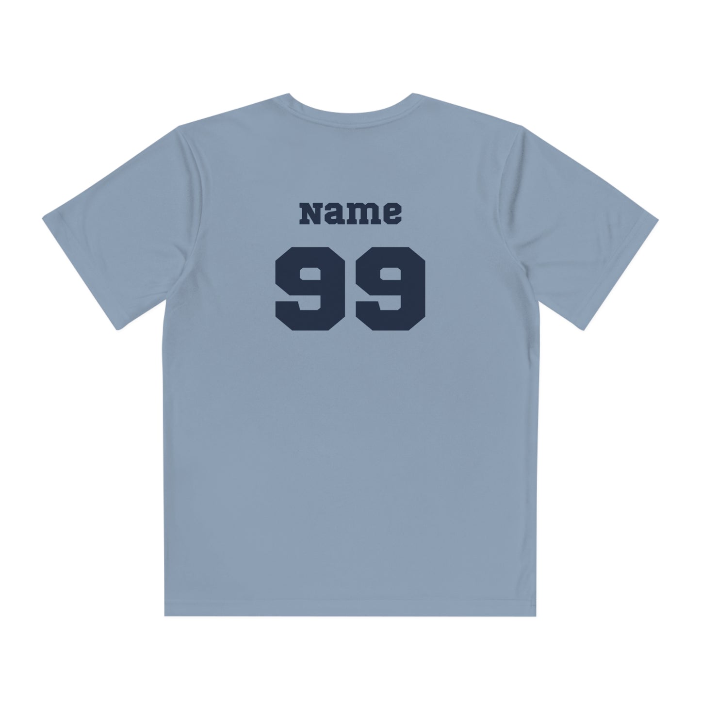 CUSTOM: Sport-Tek Youth T-Shirt (SS) Moisture Wicking  [Player Name | Number]