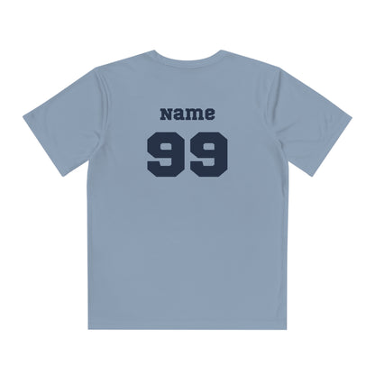 CUSTOM: Sport-Tek Youth T-Shirt (SS) Moisture Wicking  [Player Name | Number]